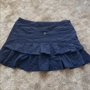 Navy Blue Ivivva Tennis Skirt with pleats size 2